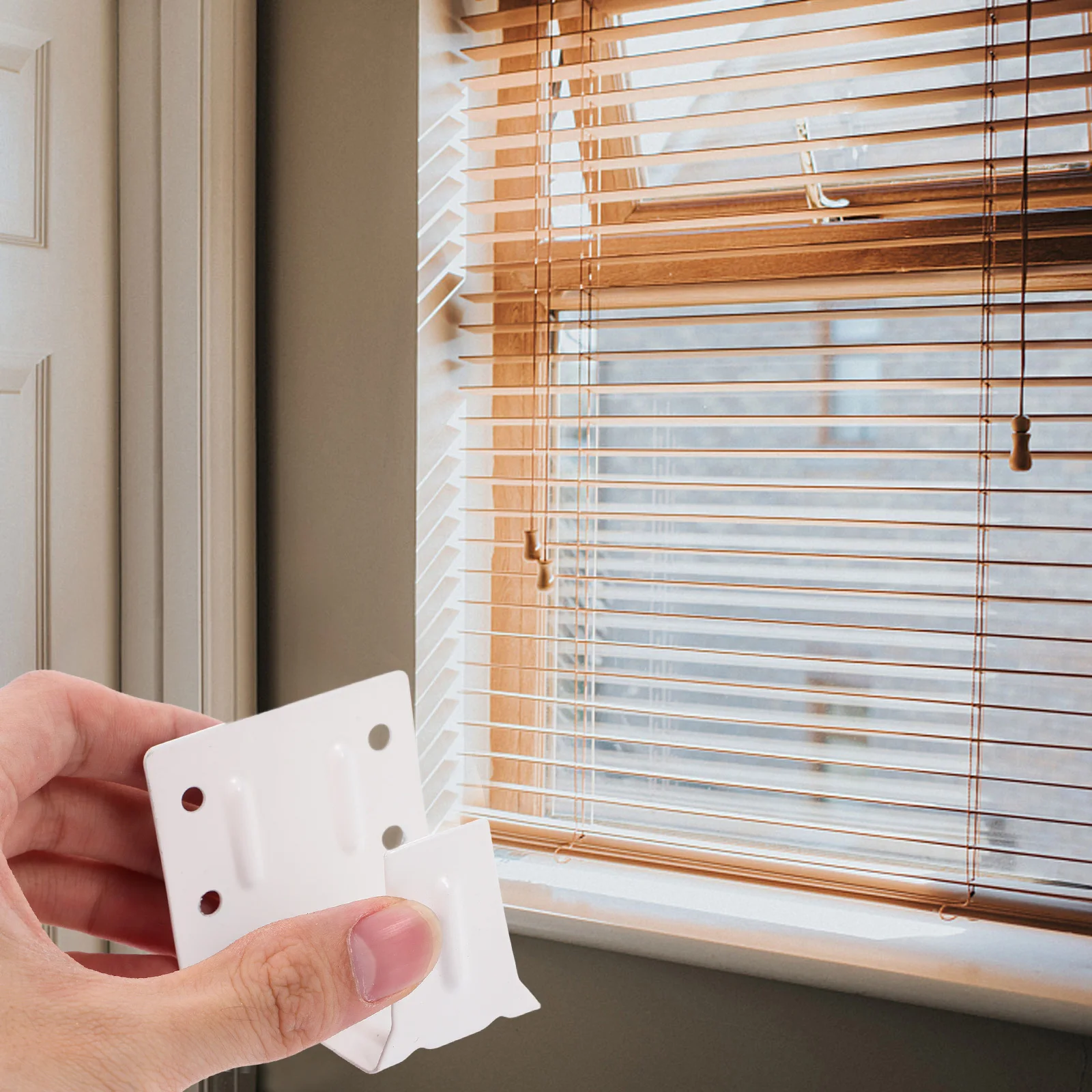 2pcs White Mini Blind Support Brackets Center Support For Window Blinds Headrail Holder Mounting Brackets Home Office Roller
2pcs White Mini Blind Support Brackets Center Support For Window Blinds Headrail Holder Mounting Brackets Home Office Roller