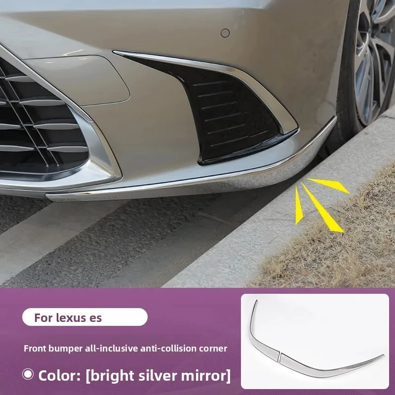 Front bumper bright strip wrap corner anti-collision and anti-rub trim bright strip accessories For Lexus ES200/250/260/300h
Front bumper bright strip wrap corner anti-collision and anti-rub trim bright strip accessories For Lexus ES200/250/260/300h