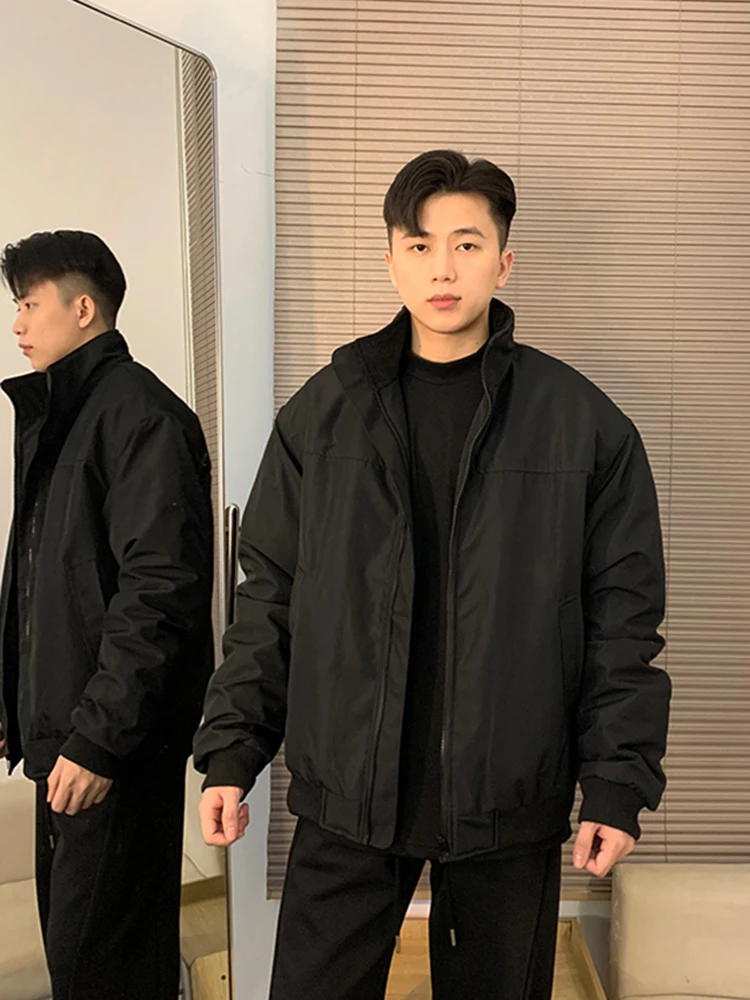 Thiened Cotton Baseball Jaet Men's Winter Warm Stand Collar Sle Flight Workwear Polyester Fiber Long Sve Zipper
Thiened Cotton Baseball Jaet Men's Winter Warm Stand Collar Sle Flight Workwear Polyester Fiber Long Sve Zipper