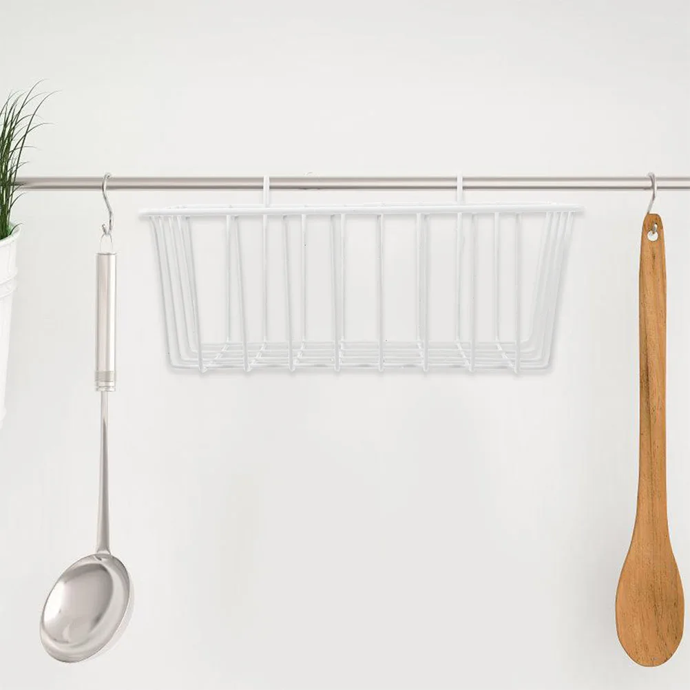 Wall Storage Rack Large White Iron Wire Basket for Kitchen Bathroom Strong Capacity Hanging Organizer Solution Storage Basket
Wall Storage Rack Large White Iron Wire Basket for Kitchen Bathroom Strong Capacity Hanging Organizer Solution Storage Basket