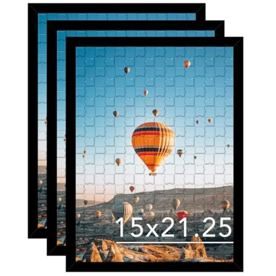 15x21.25 Puzzles Frame Set of 3, Wall Hanging 15 x 21.25 Picture Frame for 15 by 21.25 Poster Photo Canvas Picture Puzzles with
15x21.25 Puzzles Frame Set of 3, Wall Hanging 15 x 21.25 Picture Frame for 15 by 21.25 Poster Photo Canvas Picture Puzzles with