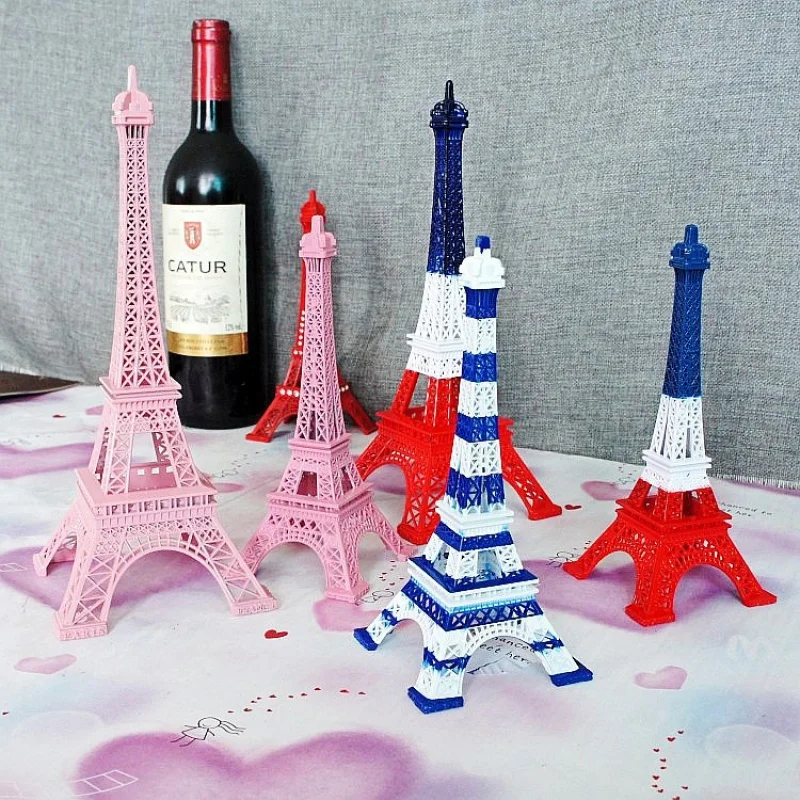 Creative In-Stock Dropshipping Handicrafts Romantic Colorful French Colorful Eiffel Tower Model Mixed colors available
Creative In-Stock Dropshipping Handicrafts Romantic Colorful French Colorful Eiffel Tower Model Mixed colors available