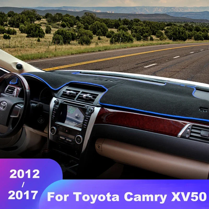 Для Toyota Camry 50 XV50 2012-2016 2017, приборная панель автомобиля, избегайте световых подушечек, инструментальная платформа, чехол для стола, коврики, аксессуары
Для Toyota Camry 50 XV50 2012-2016 2017, приборная панель автомобиля, избегайте световых подушечек, инструментальная платформа, чехол для стола, коврики, аксессуары