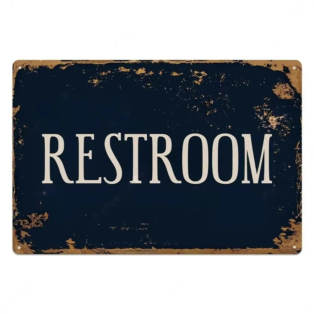 1PC 2D Rustic RESTROOM Metal Sign Vintage Wall Decor for Restaurant Pub Toilet
1PC 2D Rustic RESTROOM Metal Sign Vintage Wall Decor for Restaurant Pub Toilet