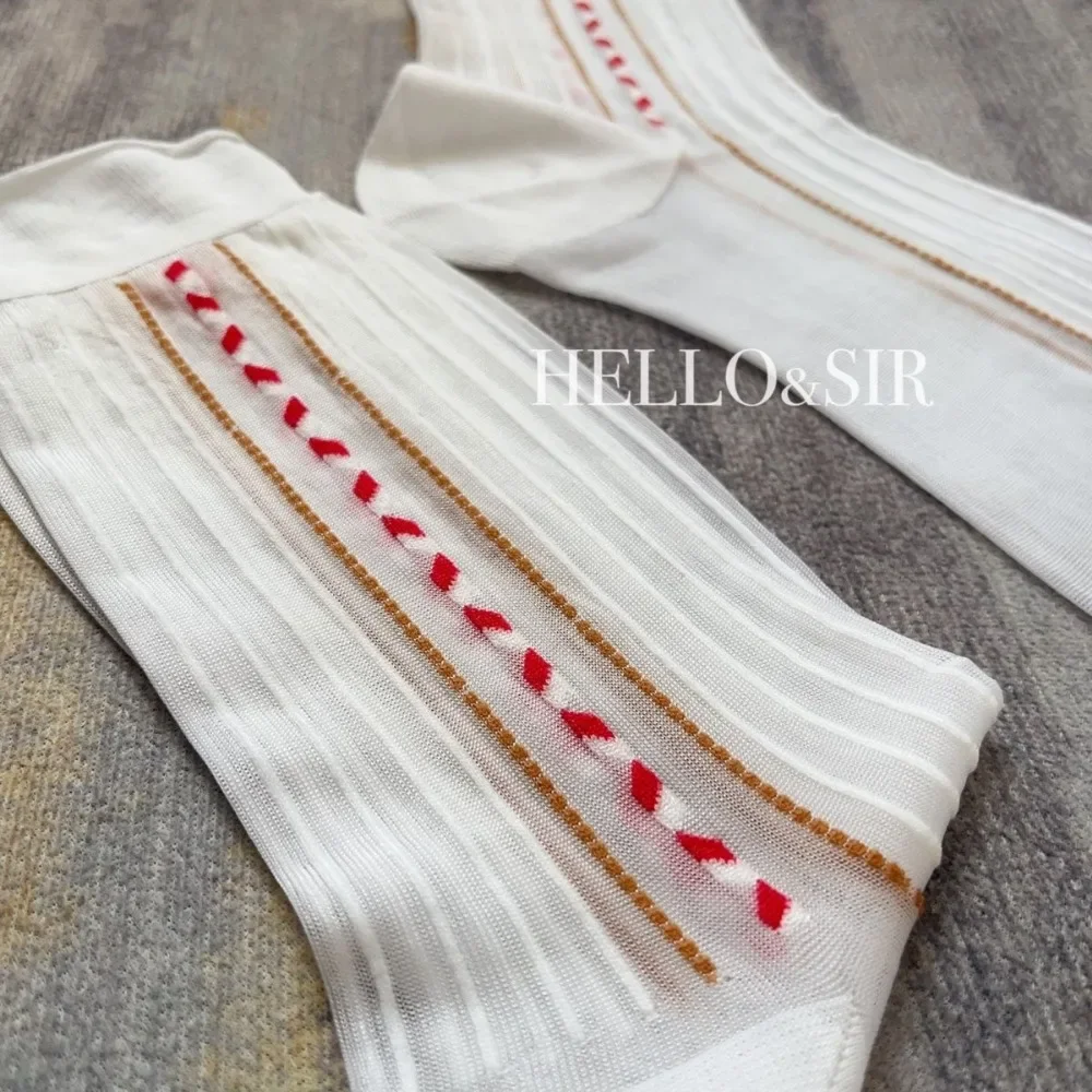 Male Dress Socks for Men Classic Jacquard Sheer Striped Formal Business Professional Socks Man Sheer Vintage Design Nylon Socks
Male Dress Socks for Men Classic Jacquard Sheer Striped Formal Business Professional Socks Man Sheer Vintage Design Nylon Socks