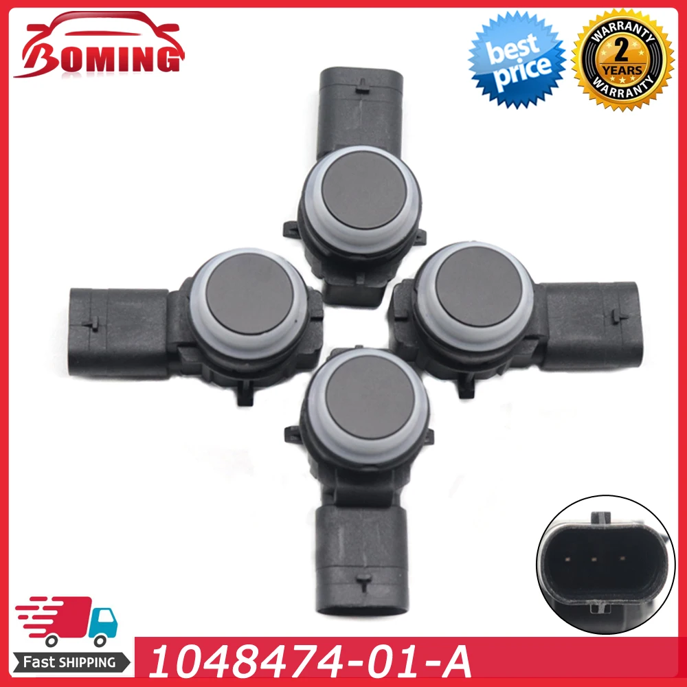 1048474-01-A 4PCS Car Bumper PDC Reverse Parking Assist Sensor Suitable for Tesla Model S X 0263033324 104847401A 026303332
1048474-01-A 4PCS Car Bumper PDC Reverse Parking Assist Sensor Suitable for Tesla Model S X 0263033324 104847401A 026303332