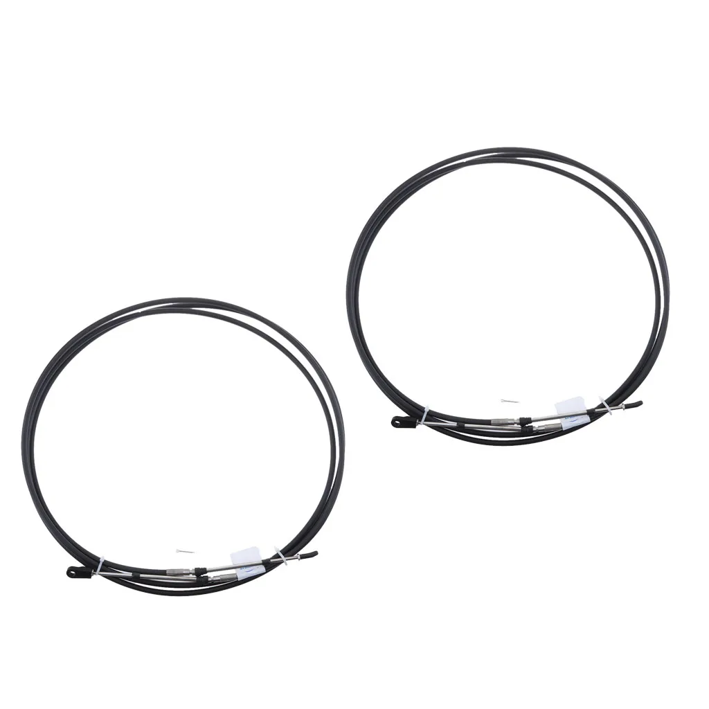 Throttle Shift Control Cable 8FT Black Stainless Steel Boat Motor Cable for Outboard Marine Engine
Throttle Shift Control Cable 8FT Black Stainless Steel Boat Motor Cable for Outboard Marine Engine