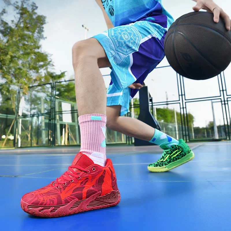 New Basketball Shoes, Outdoor Elastic Rebound, Wear-Resistant, Lightweight Sports Shoes, Handsome Men and Women, Shockproof Practical
New Basketball Shoes, Outdoor Elastic Rebound, Wear-Resistant, Lightweight Sports Shoes, Handsome Men and Women, Shockproof Practical
