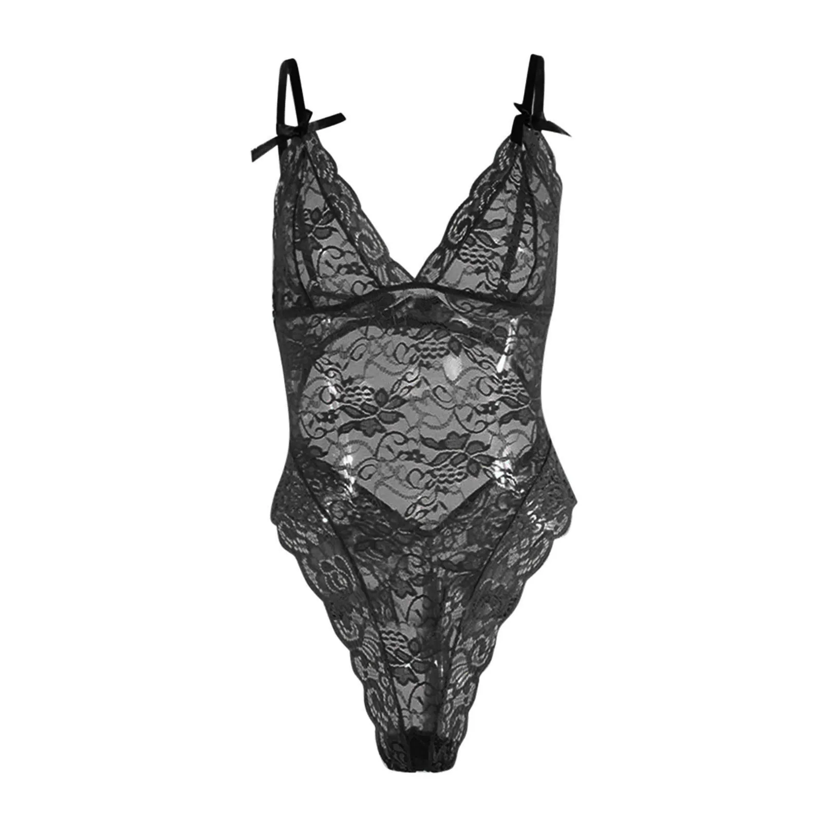 Women'S Fun Underwear Sexy Lingerine Outfit Large Sexy Lace Strap Embroidered See Through V Cut Out Pajama Bodysuit Bodys Mujer
Women'S Fun Underwear Sexy Lingerine Outfit Large Sexy Lace Strap Embroidered See Through V Cut Out Pajama Bodysuit Bodys Mujer
