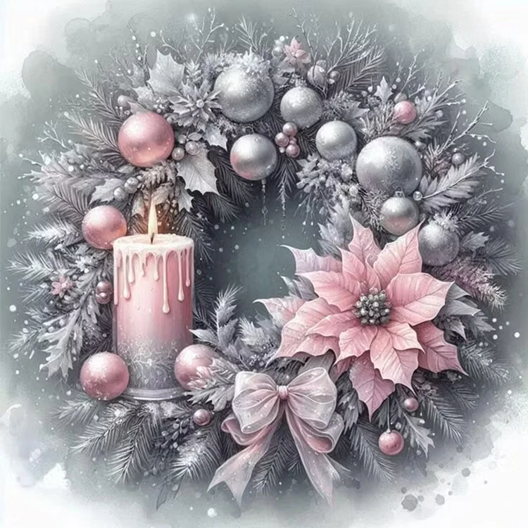 Jigsaw Puzzle Adults Soft Pink And Silver Candle Wreath Puzzle Games Family Fun Floor Puzzles Educational Toys for Kids
Jigsaw Puzzle Adults Soft Pink And Silver Candle Wreath Puzzle Games Family Fun Floor Puzzles Educational Toys for Kids