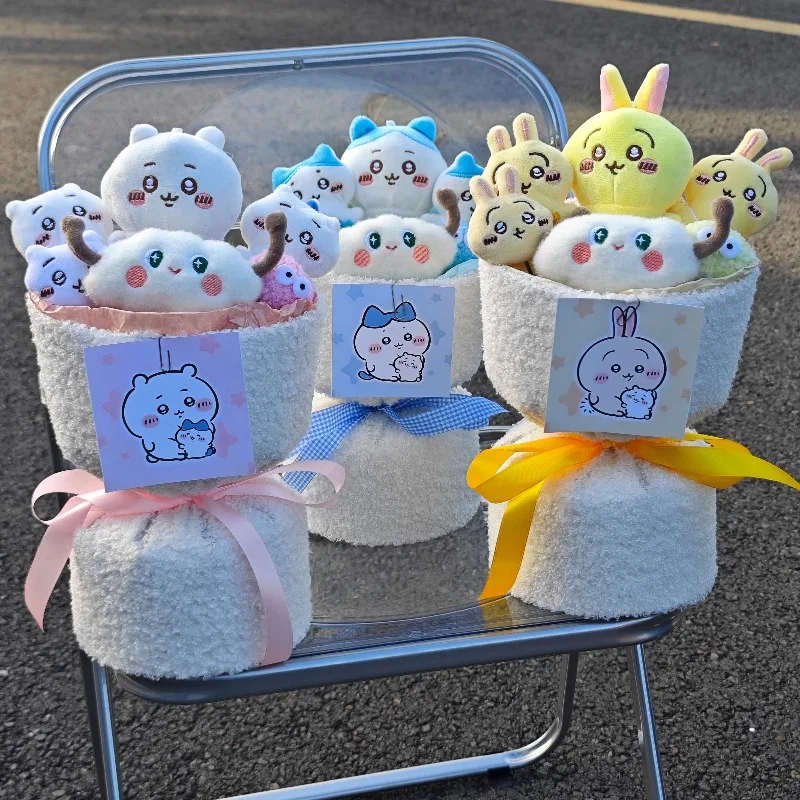 2025 New Kawaii Chiikawas Doll Bouquet Usagi Hachiware Plush Doll Anime Cute Kids Toys Girls Friend Gift Birthday Festival Gift
2025 New Kawaii Chiikawas Doll Bouquet Usagi Hachiware Plush Doll Anime Cute Kids Toys Girls Friend Gift Birthday Festival Gift