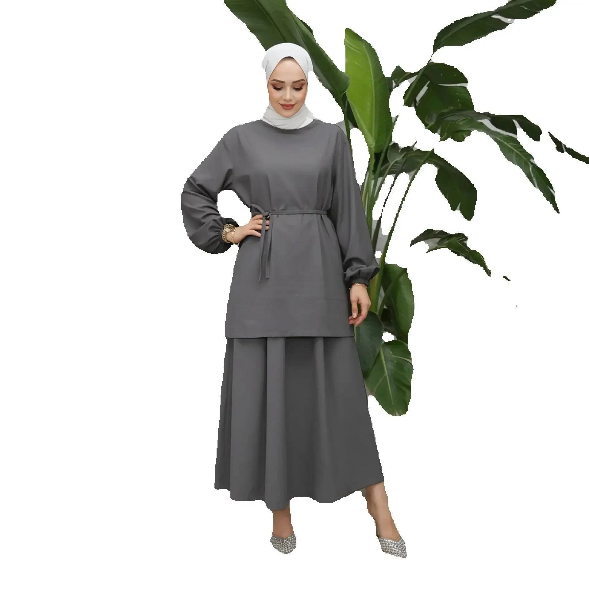 New Muslim Set S for Women Tops and Skirt Turkish Middle East Islam Clothing Dubai Abaya Kaftan Dress Femme Musulmane Ensembles
New Muslim Set S for Women Tops and Skirt Turkish Middle East Islam Clothing Dubai Abaya Kaftan Dress Femme Musulmane Ensembles