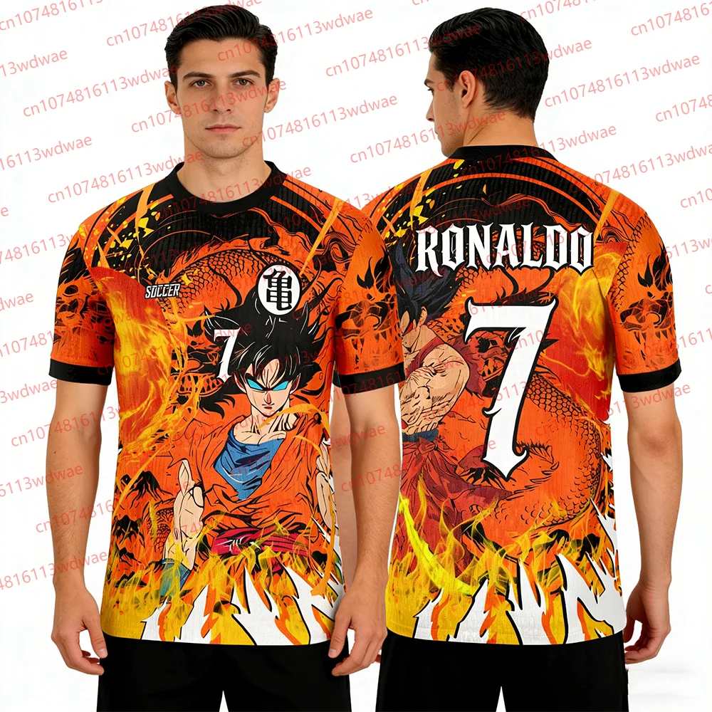 Dragon Ball Football Jersey Set Goku Football Training Jersey Ronaldo 7 Jersey Anime cartoon football Tshirt Men Football Jersey
Dragon Ball Football Jersey Set Goku Football Training Jersey Ronaldo 7 Jersey Anime cartoon football Tshirt Men Football Jersey