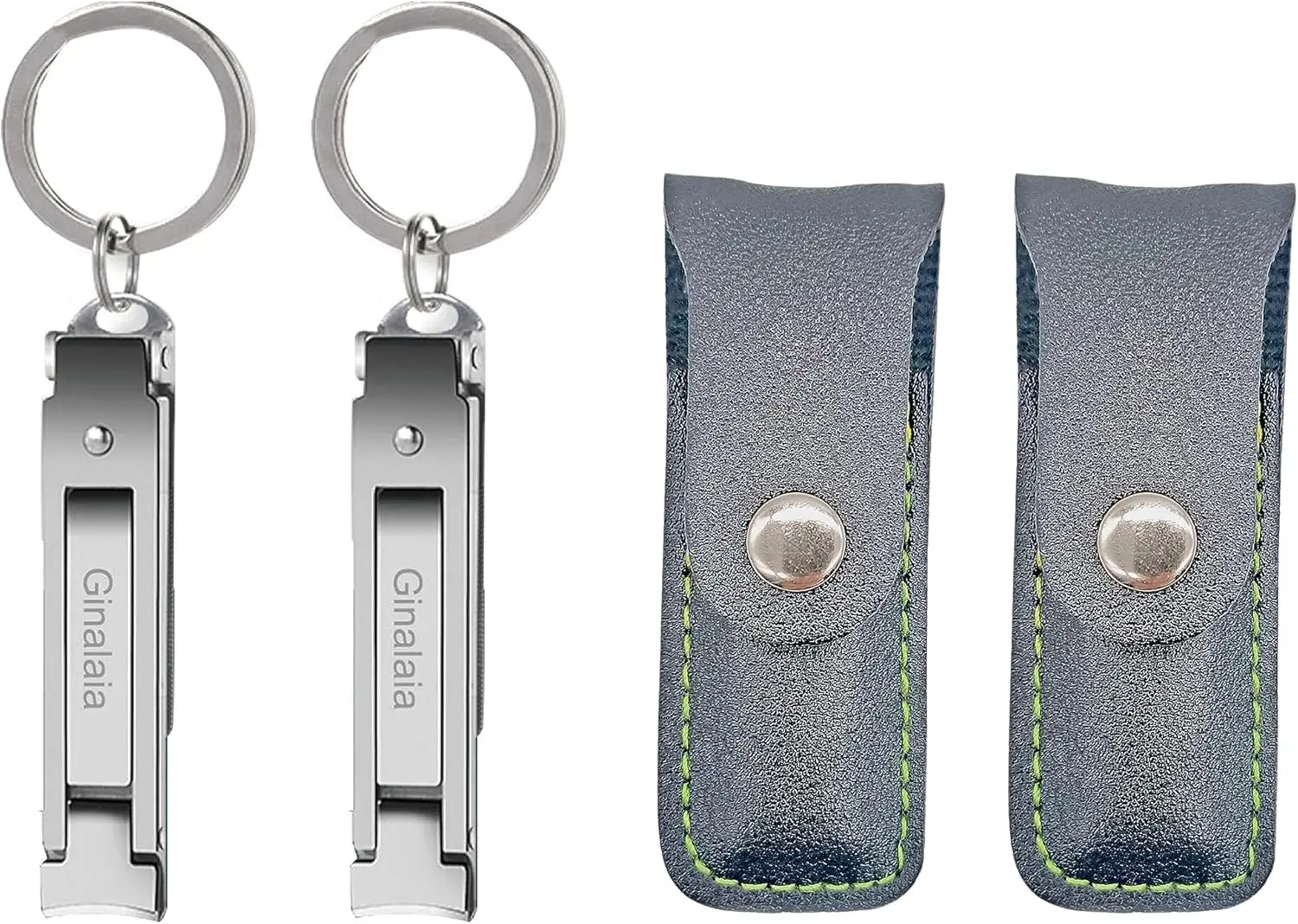 Stainless Steel Portable Nail Cutter, German Keychain Nail Clipper with File, Ultra Thin Flat for Travel, Home, Office
Stainless Steel Portable Nail Cutter, German Keychain Nail Clipper with File, Ultra Thin Flat for Travel, Home, Office
