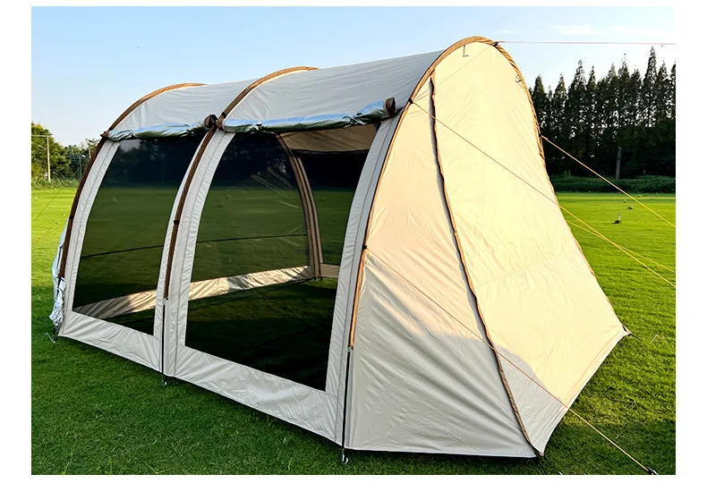 New Beetle Tunnel Tent Rainproof and Sunscreen Outdoor Large Space Camping, Dining, Camping Tent
New Beetle Tunnel Tent Rainproof and Sunscreen Outdoor Large Space Camping, Dining, Camping Tent