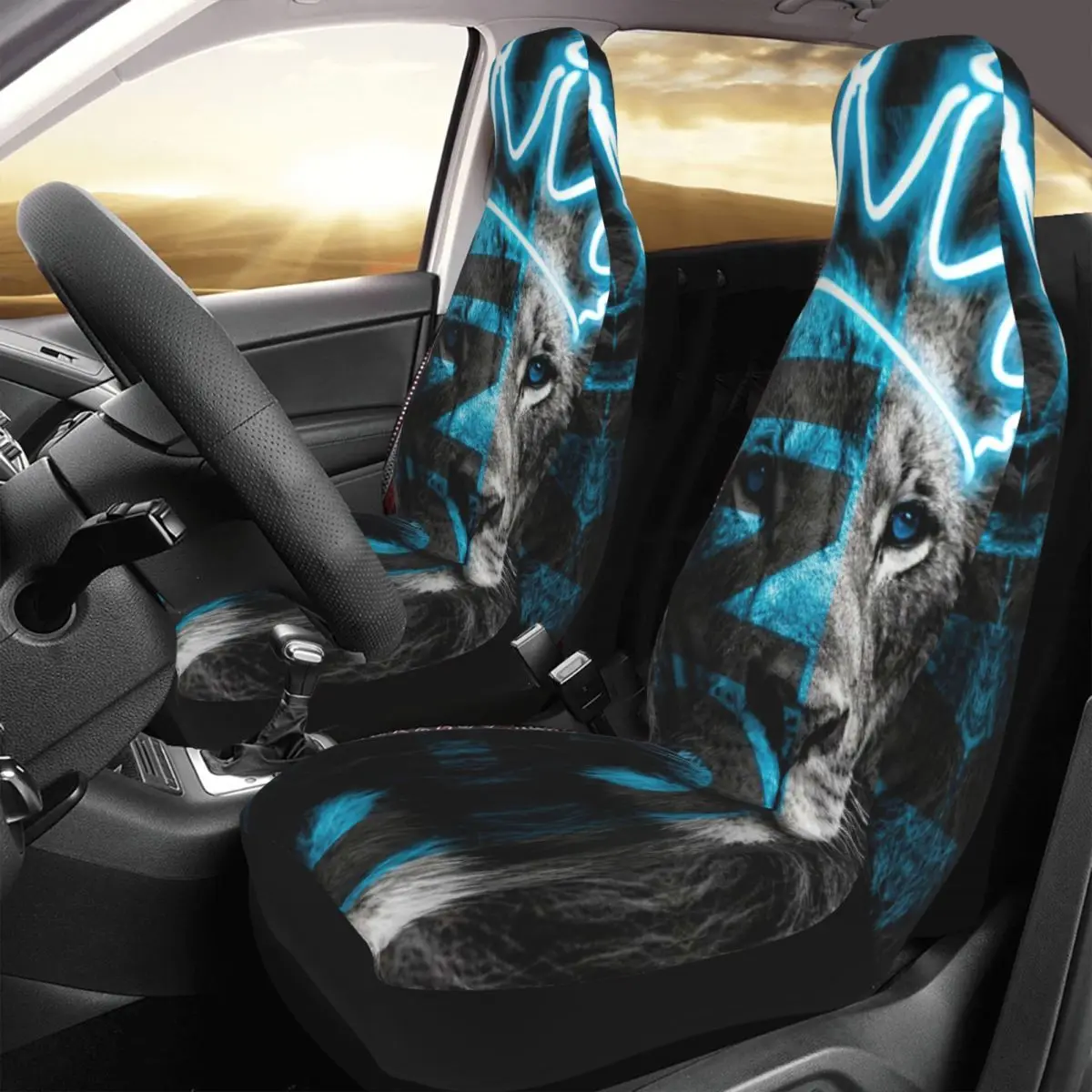Jesus Lion Car Seat Cover Custom Printing Universal Front Protector Accessories Cushion Set
Jesus Lion Car Seat Cover Custom Printing Universal Front Protector Accessories Cushion Set