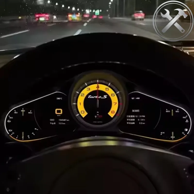 2025 Latest LINUX System HD LCD Speed Meter Dashboard Digital Cluster Instrument Retrofit Kit for Cayenne Panamera 2010-2024
2025 Latest LINUX System HD LCD Speed Meter Dashboard Digital Cluster Instrument Retrofit Kit for Cayenne Panamera 2010-2024