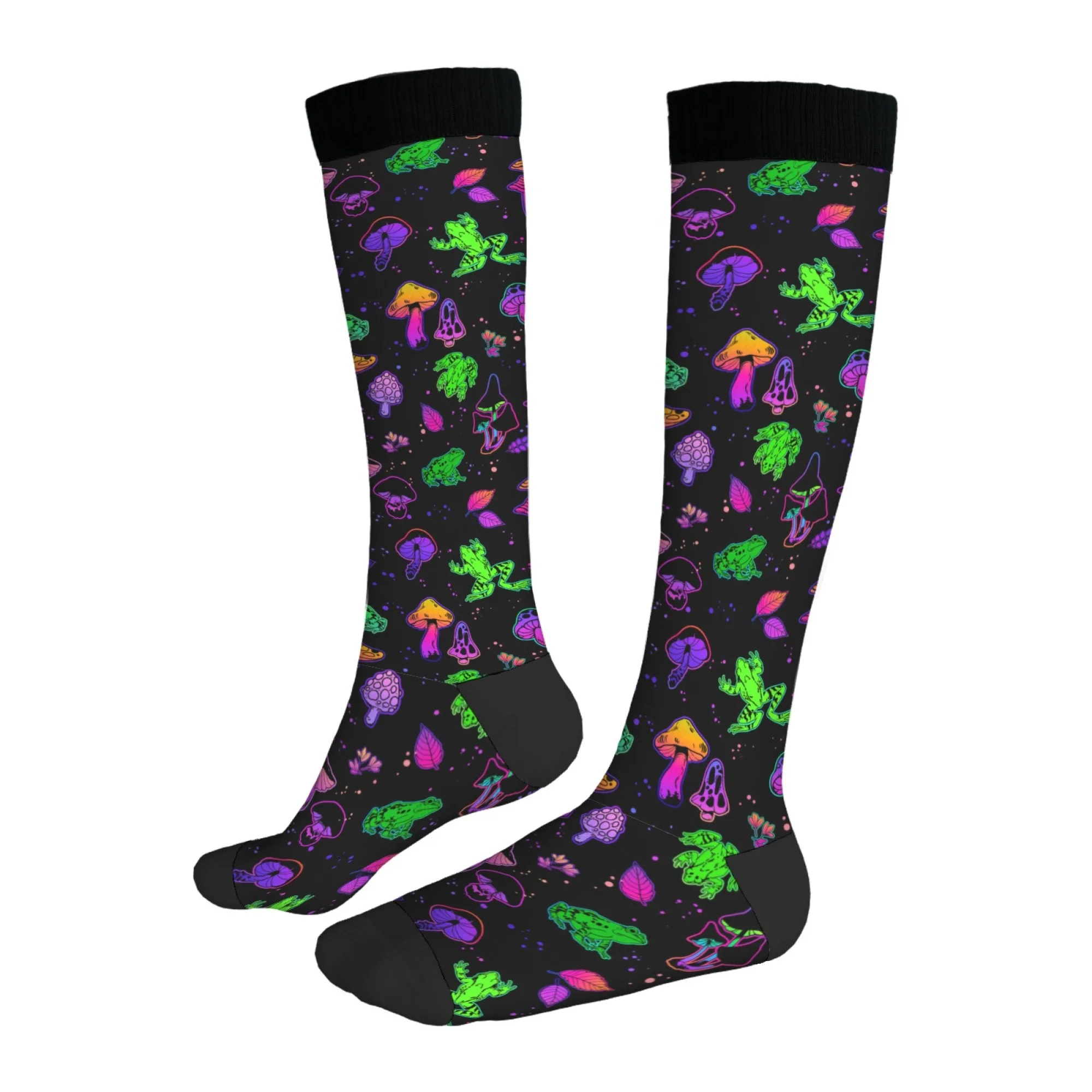 Fantasy neon frog mushroom stockings novelty funny happy men's socks retro trend street hip hop socks comfortable warm unisex
Fantasy neon frog mushroom stockings novelty funny happy men's socks retro trend street hip hop socks comfortable warm unisex