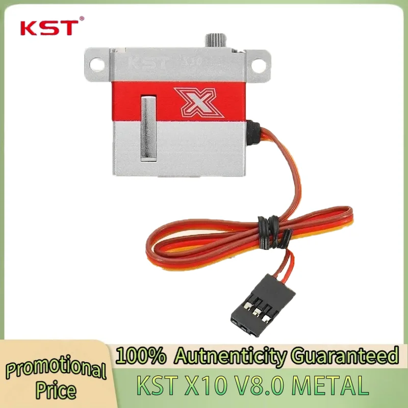 Цифровой сервопривод KST X10 Metal Gear с безколлекторным двигателем для радиоуправляемых моделей
Цифровой сервопривод KST X10 Metal Gear с безколлекторным двигателем для радиоуправляемых моделей