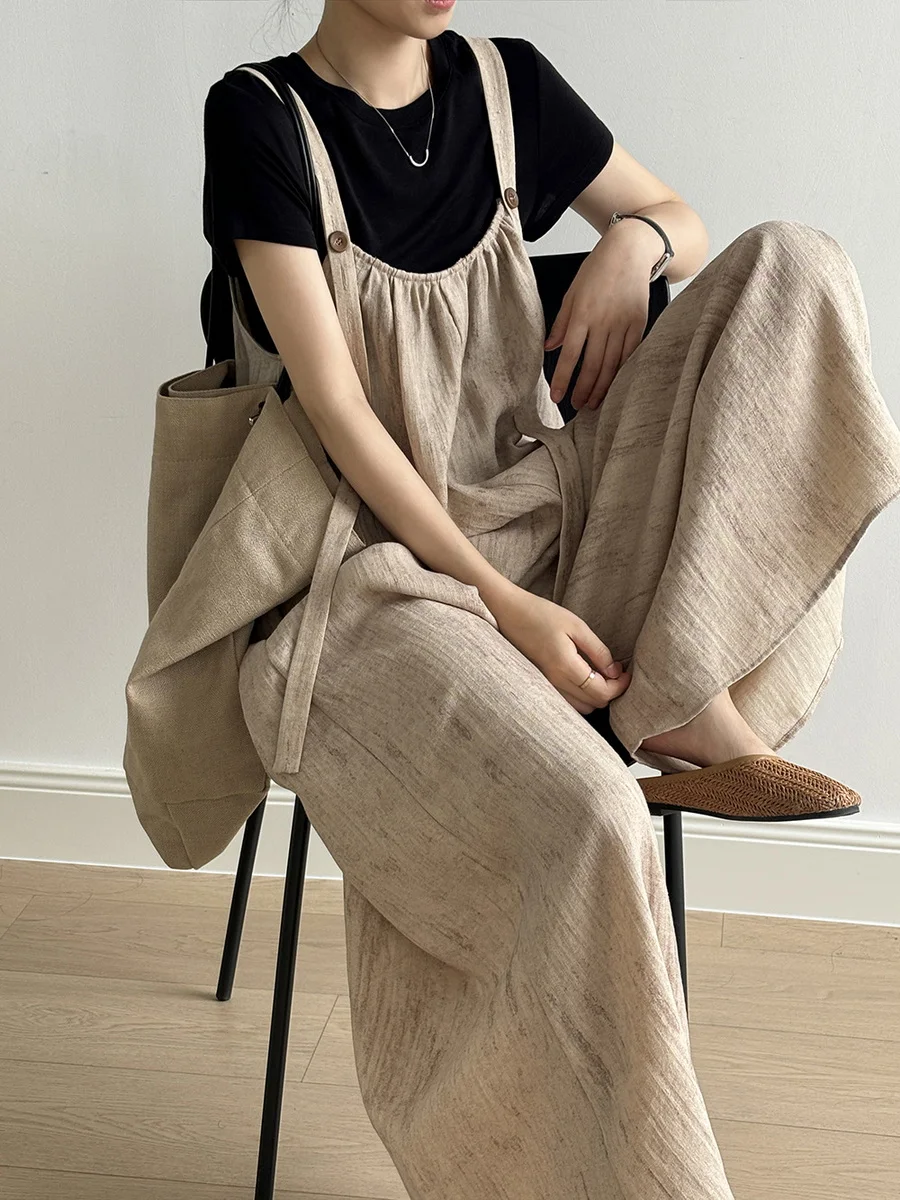 Cool Salt-Like Wide Leg Overalls Women's Loose Comfortable High Waist Korean Style Casual Pants Summer Fashion Trend
Cool Salt-Like Wide Leg Overalls Women's Loose Comfortable High Waist Korean Style Casual Pants Summer Fashion Trend