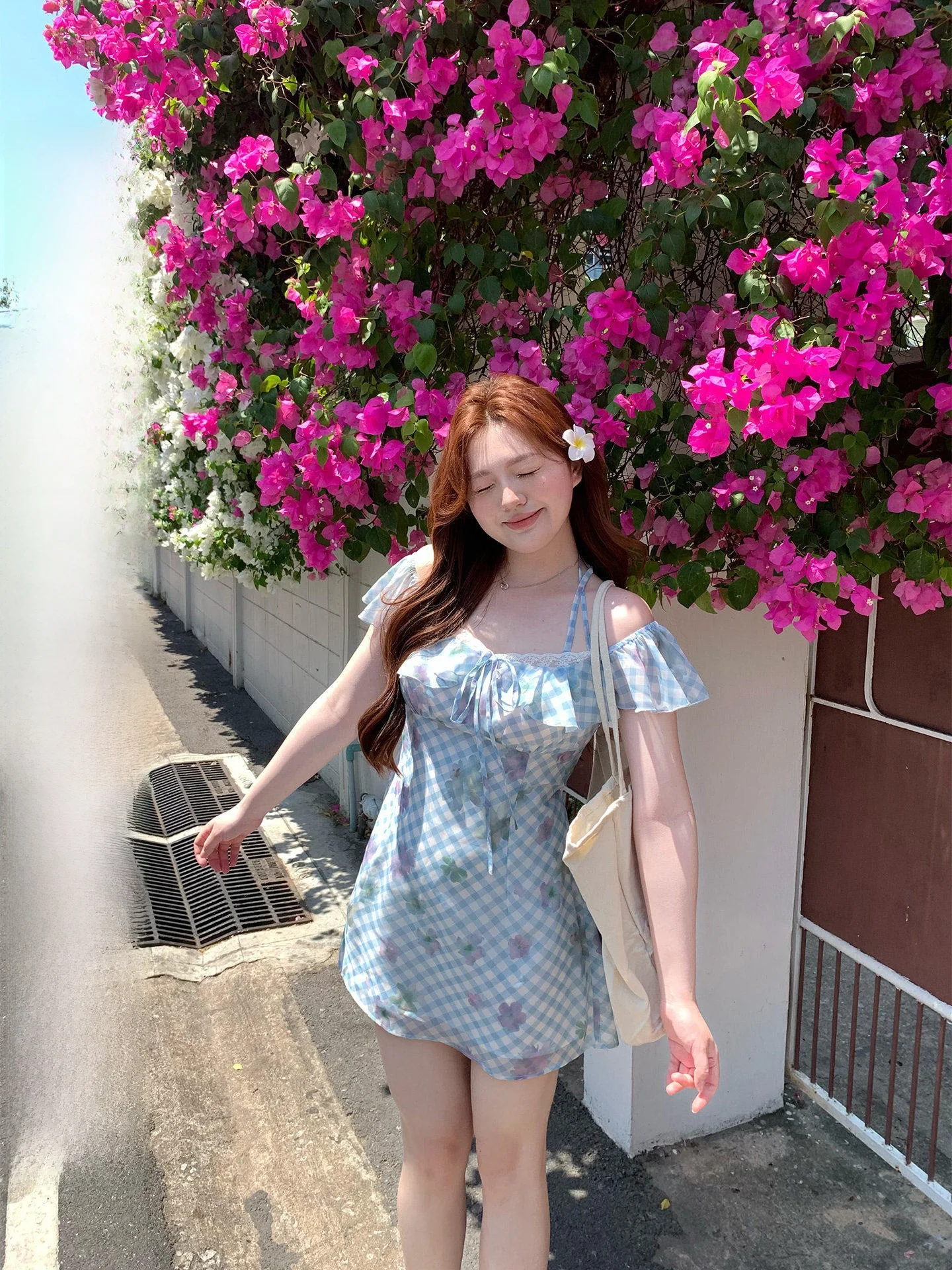 Breathable Gentle Style Plaid Dress Coconut Milk Sugar Korean plus Size Spring Summer Sleeveless Two-Way Wear Casual Travel D...
Breathable Gentle Style Plaid Dress Coconut Milk Sugar Korean plus Size Spring Summer Sleeveless Two-Way Wear Casual Travel D...
