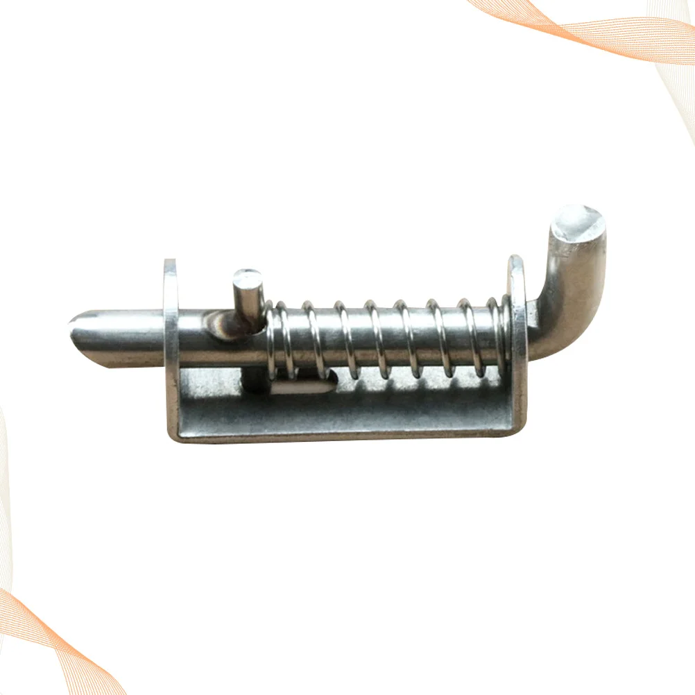 Stainless Steel Thickened Cage Spring Bolt Latch Safety Door Lock Gate Latches Pet Cage Hardware Outdoor Toys
Stainless Steel Thickened Cage Spring Bolt Latch Safety Door Lock Gate Latches Pet Cage Hardware Outdoor Toys
