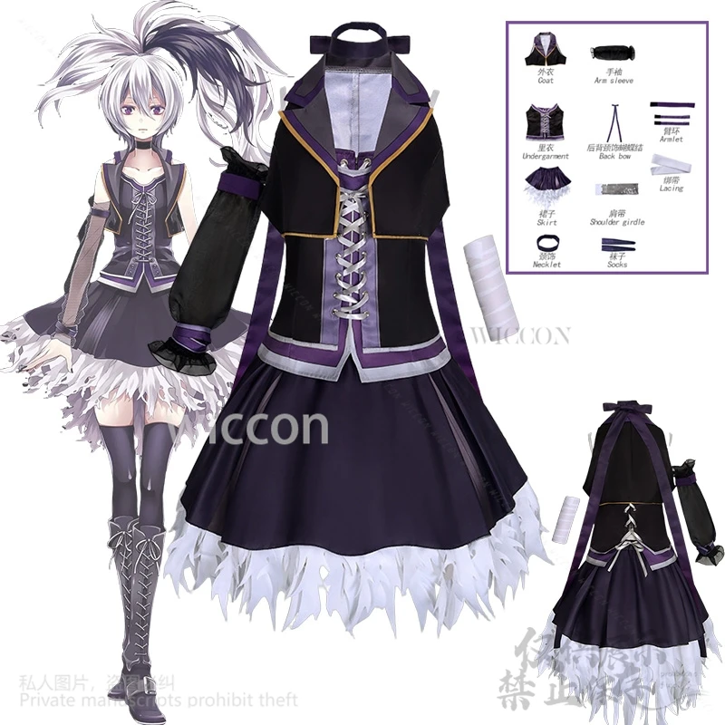 Anime Flower V3 Virtual YouTuber Cosplay Costumes Dress Purple Lolita For Girls Woman Halloween Christmas Party Customized
Anime Flower V3 Virtual YouTuber Cosplay Costumes Dress Purple Lolita For Girls Woman Halloween Christmas Party Customized