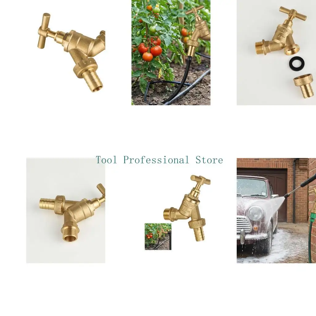 57QF Elegant Slows Turn Brasses Water Spigot Garden Hose Faucet Water Valves Device for Yard and Patios Use
57QF Elegant Slows Turn Brasses Water Spigot Garden Hose Faucet Water Valves Device for Yard and Patios Use