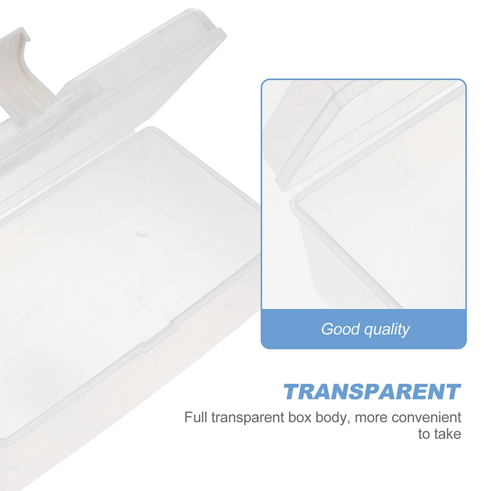 2 Pcs Storage Boxes Large Capacity Clear Transparent Face Mask ganizer Waterproof Container Multifunctional Dispenser
2 Pcs Storage Boxes Large Capacity Clear Transparent Face Mask ganizer Waterproof Container Multifunctional Dispenser