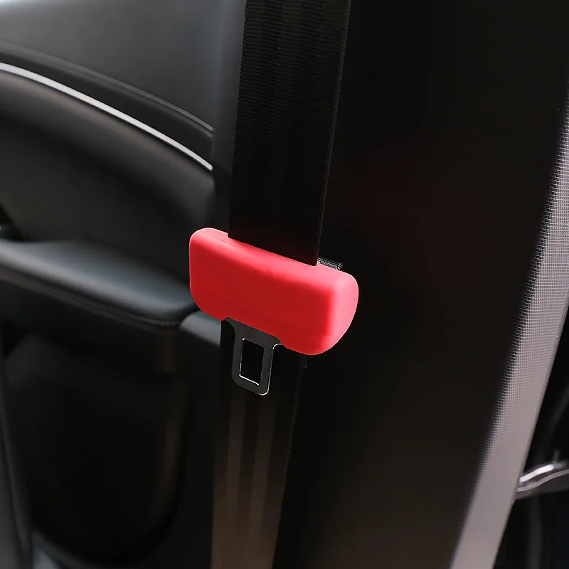 New Car Safety Belt Cover Silicone Collision Avoidance Car Protector Accessories Seat Belt Buckle Cover For Tesla Model 3/Y
New Car Safety Belt Cover Silicone Collision Avoidance Car Protector Accessories Seat Belt Buckle Cover For Tesla Model 3/Y