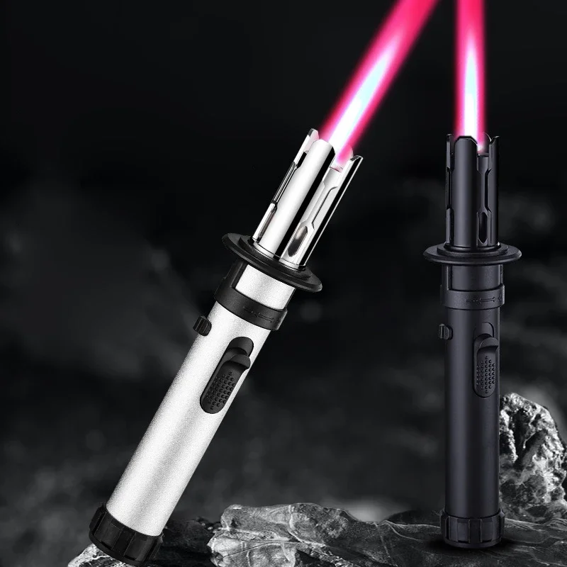 2024 NEW Portable Outdoor Barbecue Baking Kitchen Lighter Metal Welding Metal Windproof Cigar Lighter Butane Gas Lighters
2024 NEW Portable Outdoor Barbecue Baking Kitchen Lighter Metal Welding Metal Windproof Cigar Lighter Butane Gas Lighters