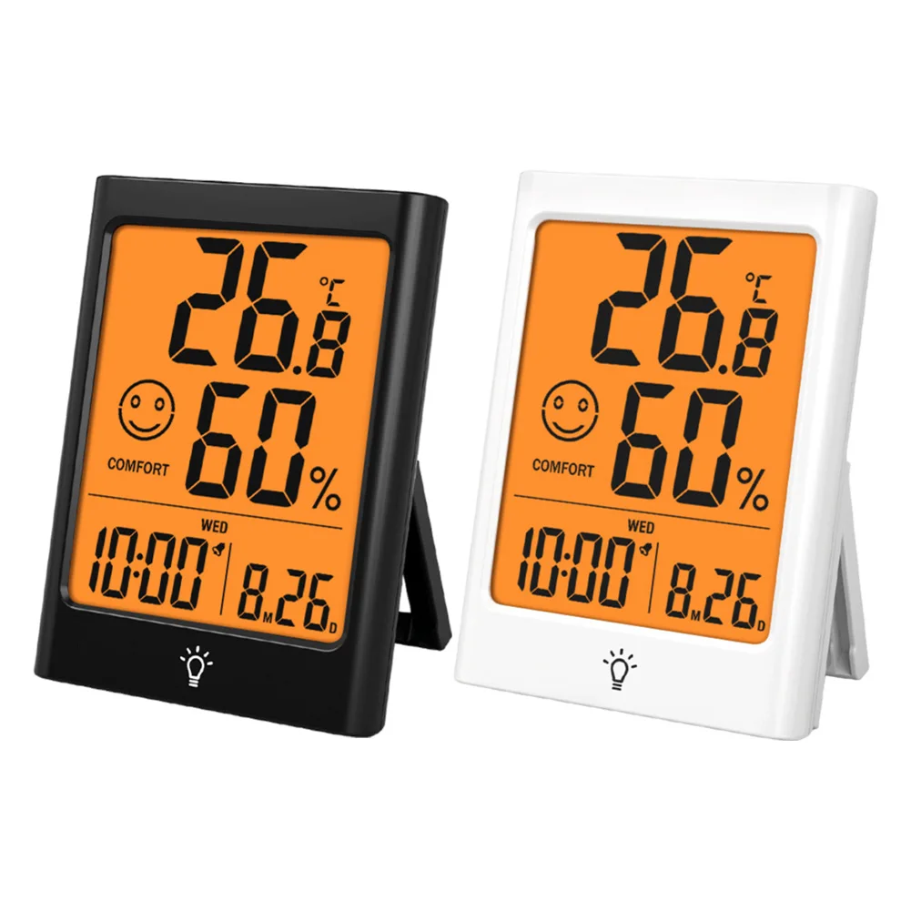 Home Environment Measuring Instrument Refrigerator Hanging Thermometer Backlit Display Indoor Temperature Monitor
Home Environment Measuring Instrument Refrigerator Hanging Thermometer Backlit Display Indoor Temperature Monitor