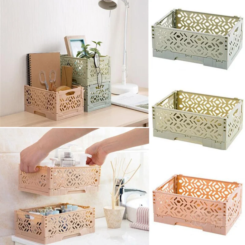 Fold Storage Basket Plastic Storage Container Box Home Use Storage Basket Food Clothes Storage Boxes Home Decor
Fold Storage Basket Plastic Storage Container Box Home Use Storage Basket Food Clothes Storage Boxes Home Decor