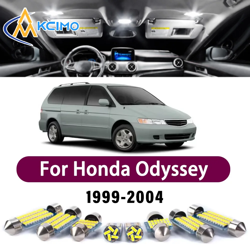 Error Free LED Interior Light Kit for Honda Odyssey 1999-2004 Premium Bright Dome Trunk Mirror Reading Lamps Canbus
Error Free LED Interior Light Kit for Honda Odyssey 1999-2004 Premium Bright Dome Trunk Mirror Reading Lamps Canbus