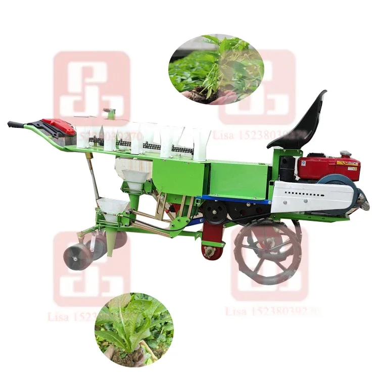 Multifunctional Seedling Planting Machine Chili and Sweet Potato Transplanting Machine
Multifunctional Seedling Planting Machine Chili and Sweet Potato Transplanting Machine