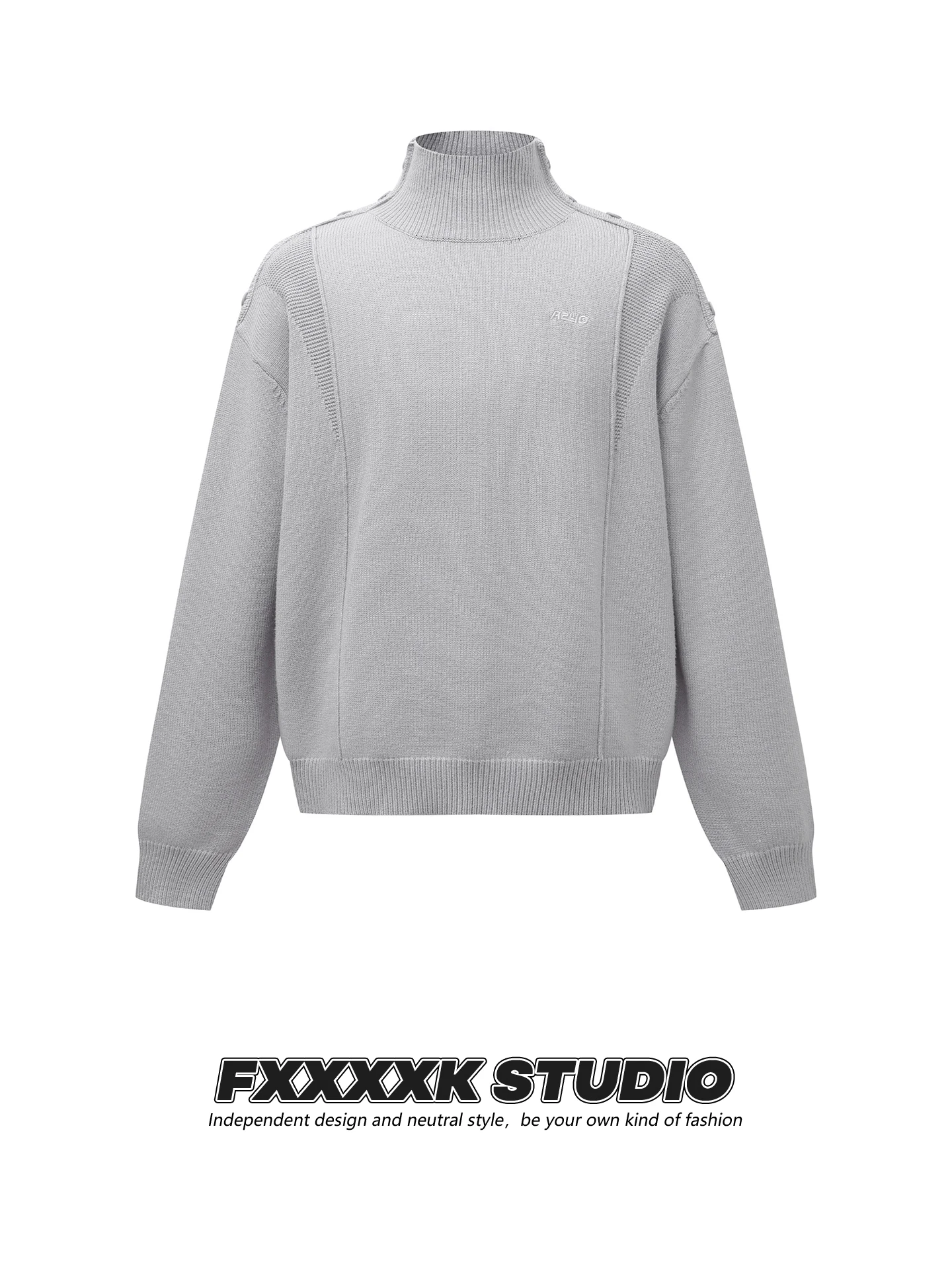 FXK Original American Retro Sle Knitted Sweater High Collar Color Embroidered Patchwork Men's Faion Winter Warm Top
FXK Original American Retro Sle Knitted Sweater High Collar Color Embroidered Patchwork Men's Faion Winter Warm Top