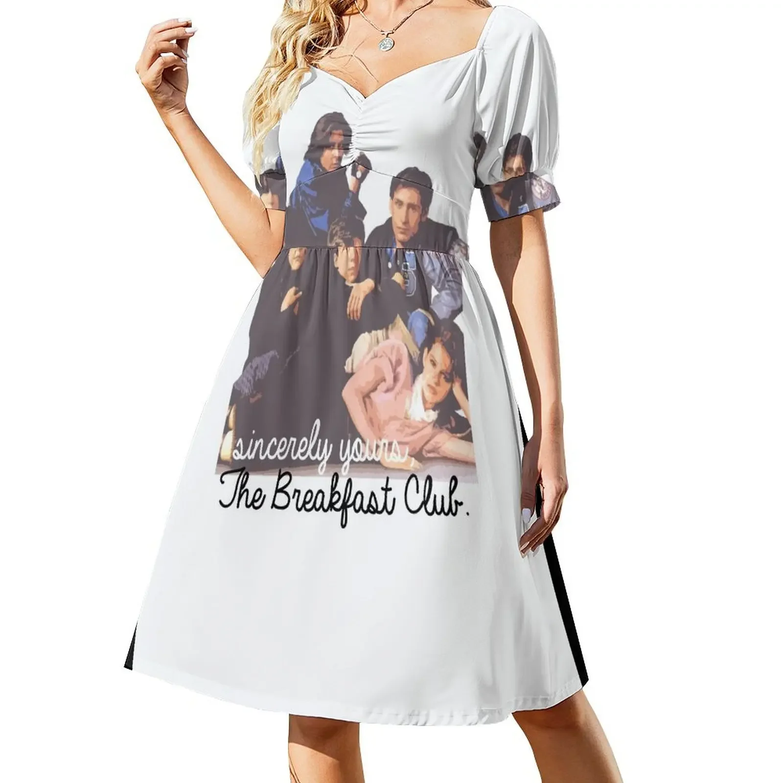 The Breakfast Club Short-Sleeved Dress african dresses for woman prom clothes Dress
The Breakfast Club Short-Sleeved Dress african dresses for woman prom clothes Dress