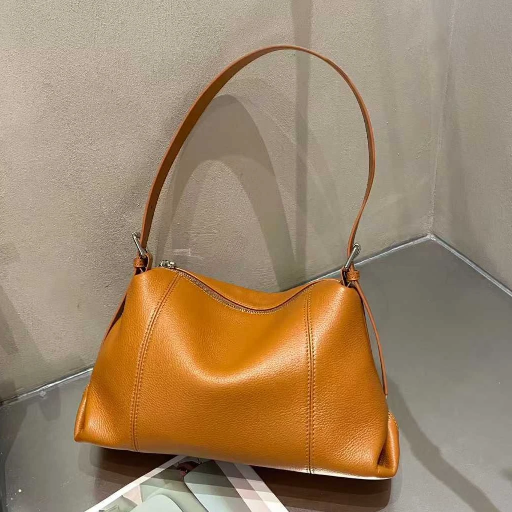 Real Cow Leather Underarm Bag, Vintage Soft Leather Shoulder Adjustable Strap Crossbody Bag for Women Fashion Daily Handbag
Real Cow Leather Underarm Bag, Vintage Soft Leather Shoulder Adjustable Strap Crossbody Bag for Women Fashion Daily Handbag