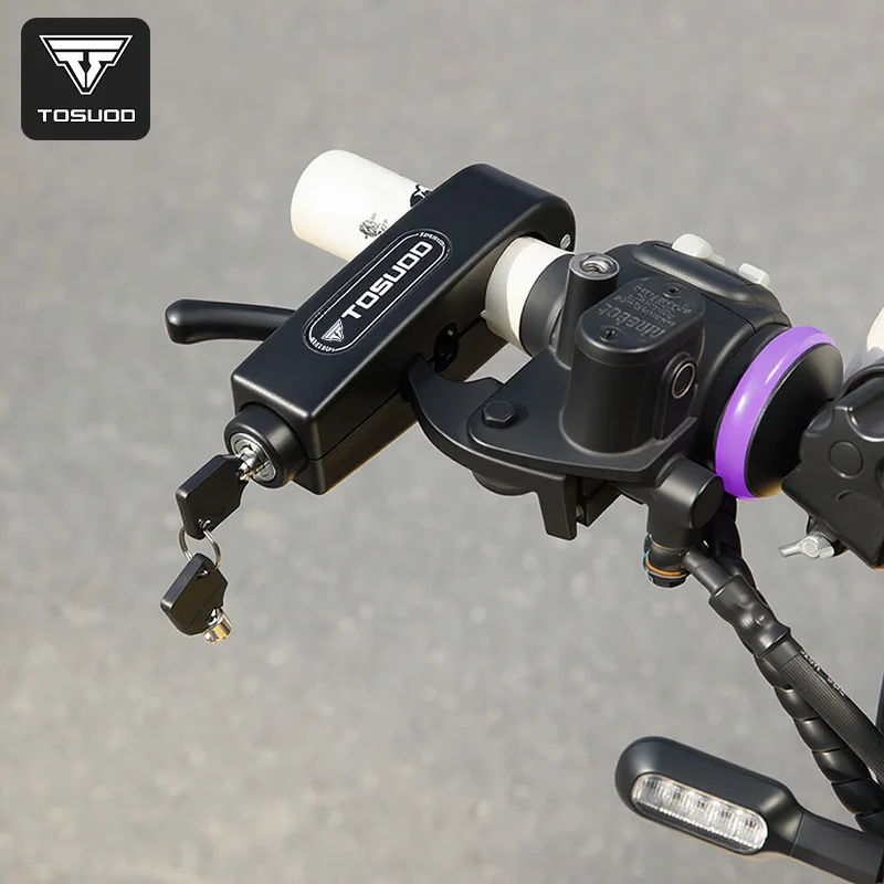 TOSUOD Motorcycle Handlebar Brake Lock Solid Anti-Theft Safety Lock For Motorbike Scooter
TOSUOD Motorcycle Handlebar Brake Lock Solid Anti-Theft Safety Lock For Motorbike Scooter