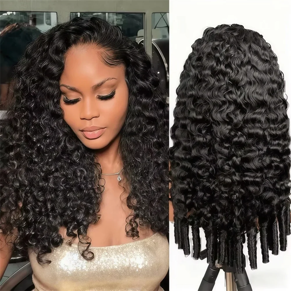 26 Inch 13x4 HD Soft Long Natural Black Kinky Curly Lace Front Wig For Women Synthetic Preplucked Glueless Baby Hair Daily
26 Inch 13x4 HD Soft Long Natural Black Kinky Curly Lace Front Wig For Women Synthetic Preplucked Glueless Baby Hair Daily