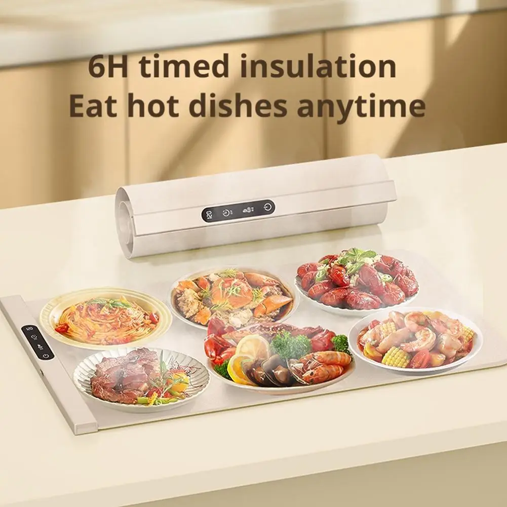 Household Silicone Warming Cutting Board Foldable Multifunctional Warming Board Waterproof Oil Resistant Winter Food Heating Mat
Household Silicone Warming Cutting Board Foldable Multifunctional Warming Board Waterproof Oil Resistant Winter Food Heating Mat