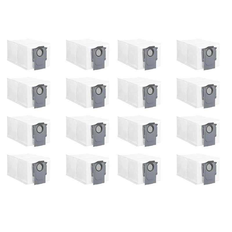X16A 2025 NEW-16 Pack Dust Bags Compatible With For Roborock Q Revo Robot Vacuum, Large Capacity Disposable Replacement Bags
X16A 2025 NEW-16 Pack Dust Bags Compatible With For Roborock Q Revo Robot Vacuum, Large Capacity Disposable Replacement Bags