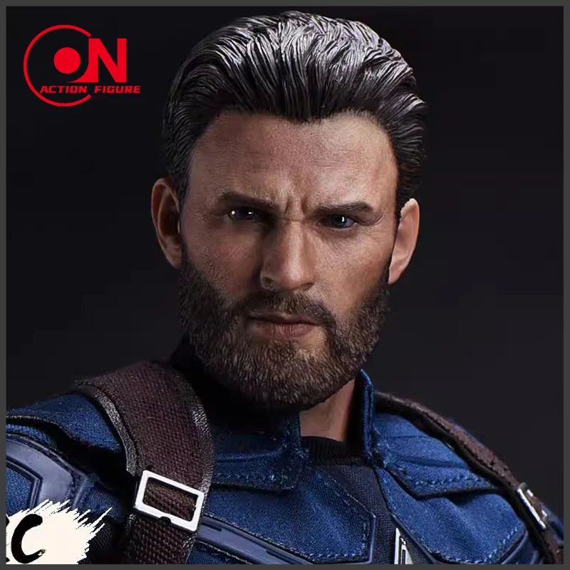 1/6 Scale Male Solider Mustache Captain Steve Rogers Chris Evans Head Sculpt Fits 12'' Hot Toys Action Figure Doll
1/6 Scale Male Solider Mustache Captain Steve Rogers Chris Evans Head Sculpt Fits 12'' Hot Toys Action Figure Doll
