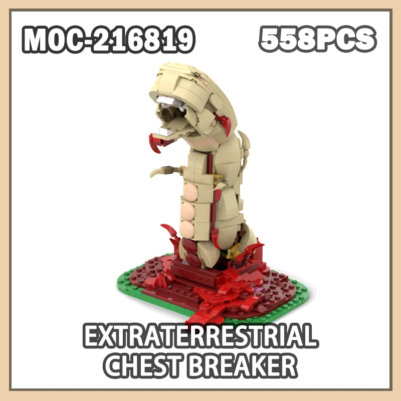 MOC- 216819 Научно-фантастические фильмы ужасов, внеземный грудной выключатель, строительный блок, модель кирпича, креативные подарки для взрослых, 558 шт.
MOC- 216819 Научно-фантастические фильмы ужасов, внеземный грудной выключатель, строительный блок, модель кирпича, креативные подарки для взрослых, 558 шт.