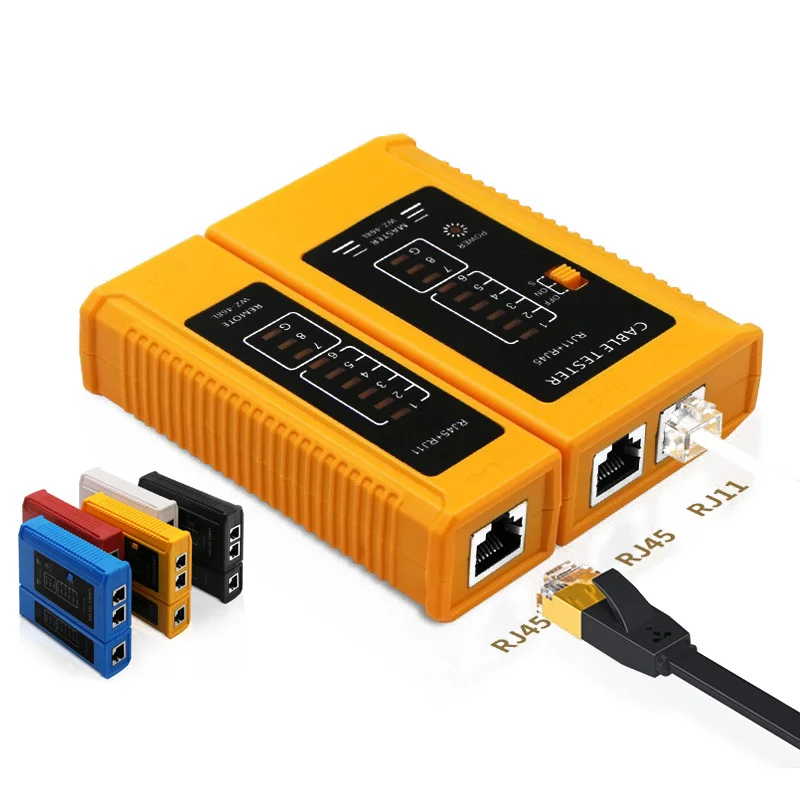 RJ45 RJ11 Cable Lan Tester Network Cable Tester LAN Cable Twisted Pair Tester Network Repair Networking Tool
RJ45 RJ11 Cable Lan Tester Network Cable Tester LAN Cable Twisted Pair Tester Network Repair Networking Tool