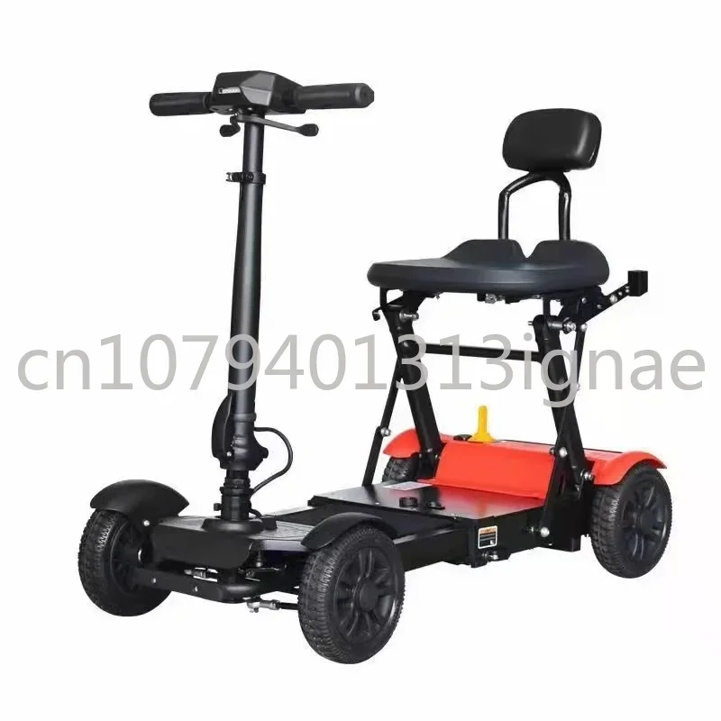 Compact and lightweight self-folding travel medical scooter is convenient for the elderly to travel
Compact and lightweight self-folding travel medical scooter is convenient for the elderly to travel