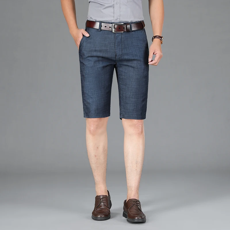 Mens Denim Shorts High Quality Lyocell Fabric Short Jeans Men Cotton Straight Short Jean Male Jeans Shorts Men Clothing 40 42
Mens Denim Shorts High Quality Lyocell Fabric Short Jeans Men Cotton Straight Short Jean Male Jeans Shorts Men Clothing 40 42