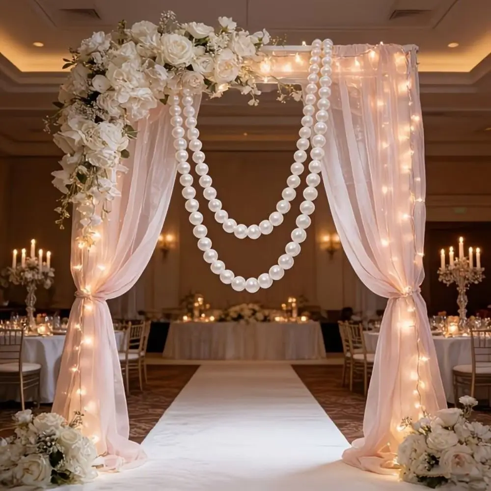 Romantic Pearl String Ornament DIY Wedding 3D Pearl String Pendant Party Supplies Stairs Decor Pearl Beads Hanging Wedding
Romantic Pearl String Ornament DIY Wedding 3D Pearl String Pendant Party Supplies Stairs Decor Pearl Beads Hanging Wedding