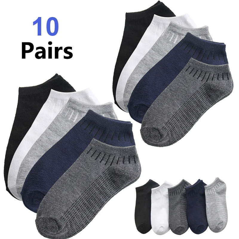 Men's Breathable Ankle Socks 5/10 Pairs Assorted Soft Low Cut Short Socks for Daily Casual Business Office Wear Comfortable
Men's Breathable Ankle Socks 5/10 Pairs Assorted Soft Low Cut Short Socks for Daily Casual Business Office Wear Comfortable
