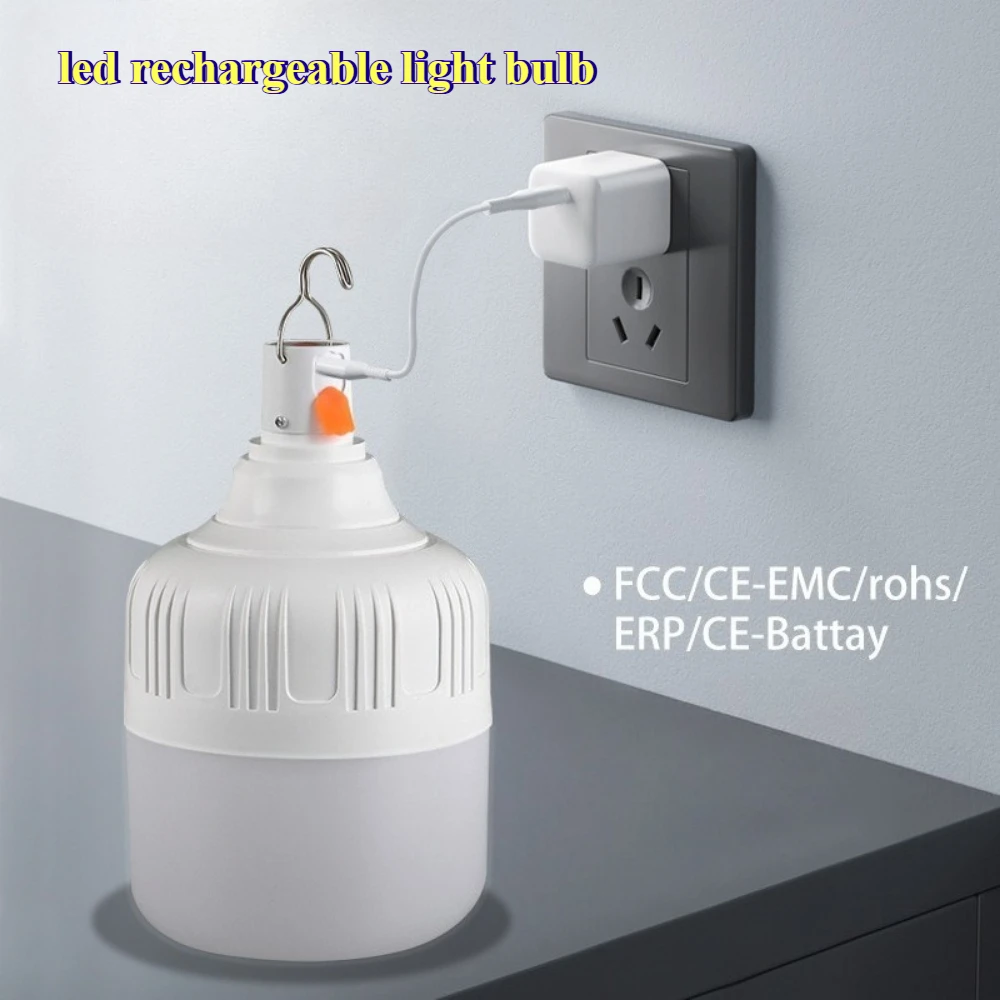 60/30W Emergency Light Outdoor Camping Supplies Edc Outdoor USB Rechargeable LED Bulb Lantern Hiking Sports Entertainment Lights
60/30W Emergency Light Outdoor Camping Supplies Edc Outdoor USB Rechargeable LED Bulb Lantern Hiking Sports Entertainment Lights